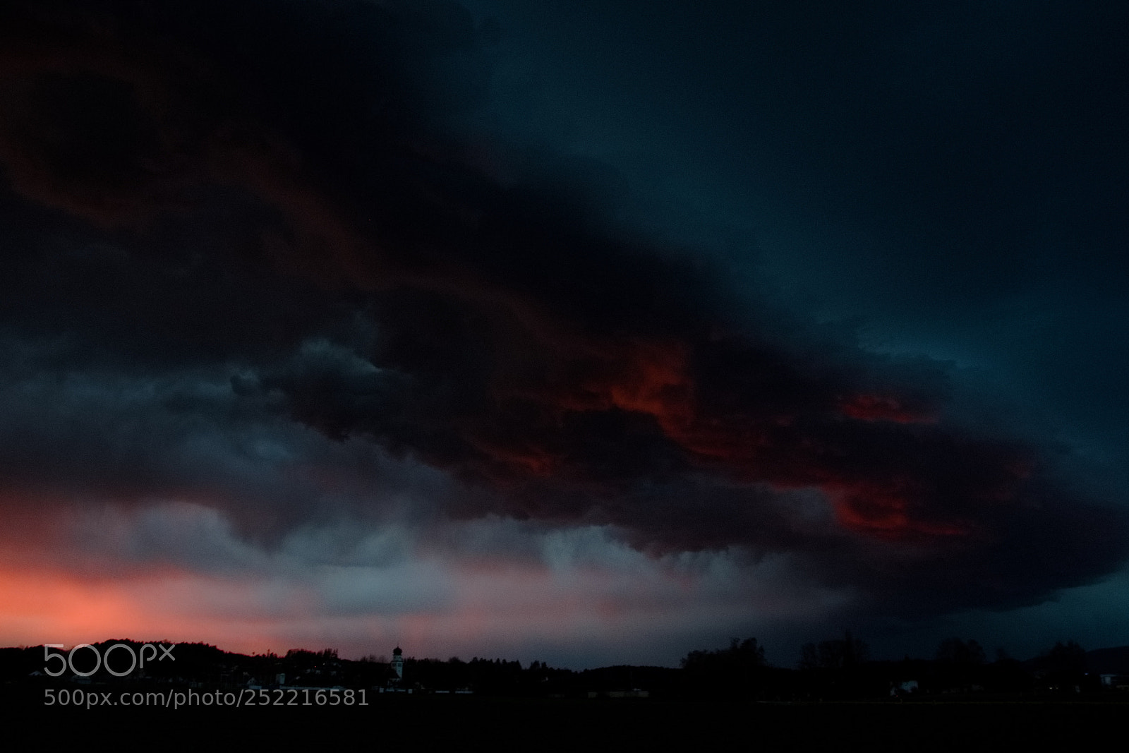 Nikon D7200 sample photo. The storm night rises photography