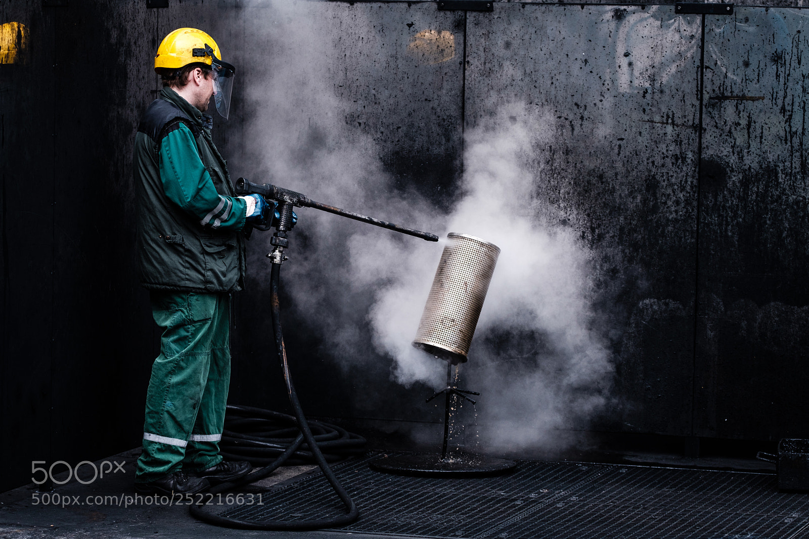 Fujifilm X-Pro2 sample photo. Steam cleaning photography