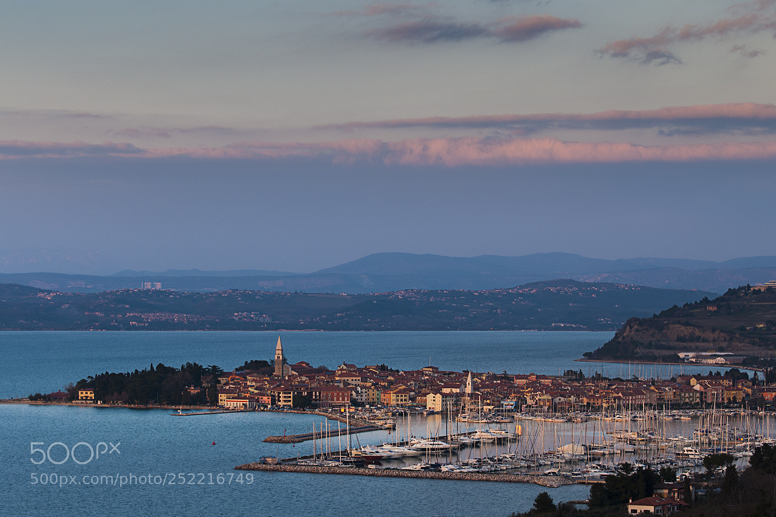 Nikon D300 sample photo. Izola in sunset light photography
