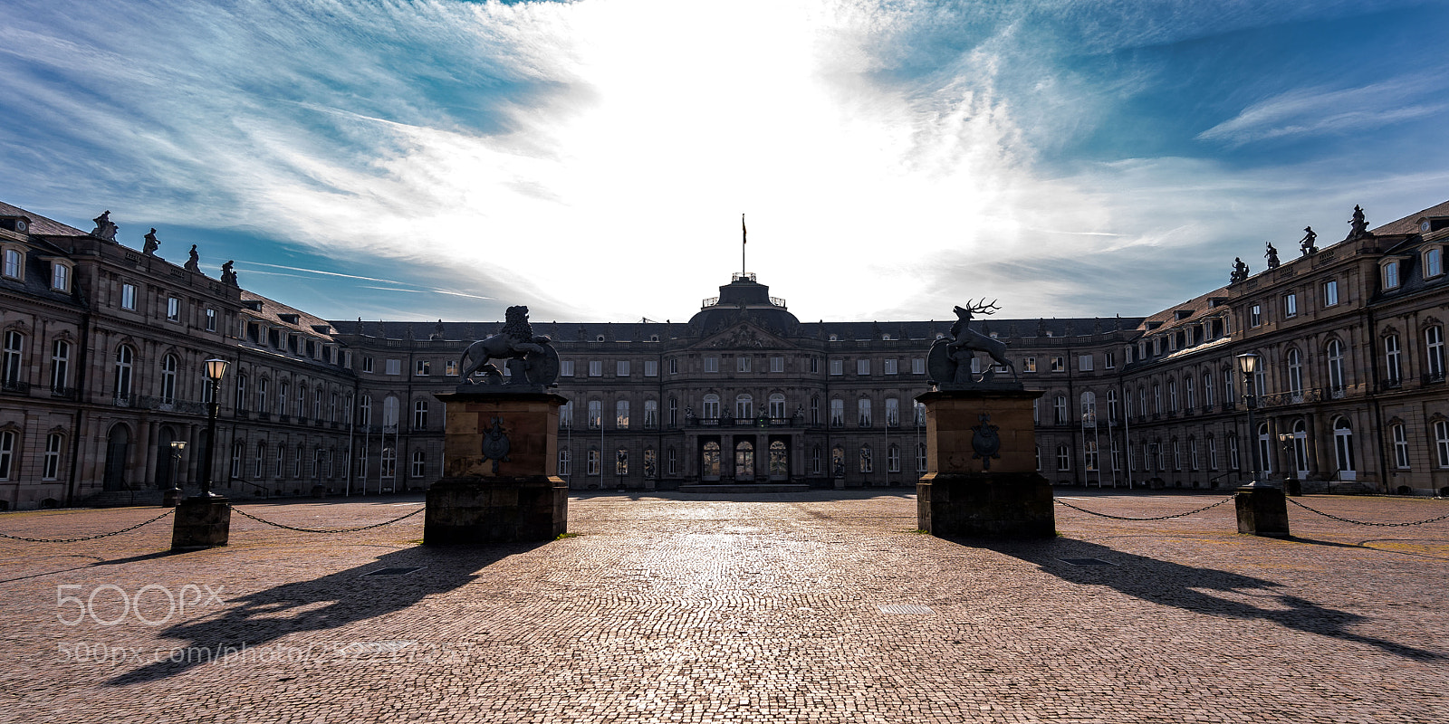 Sony a7R III sample photo. Neues schloss stuttgart photography