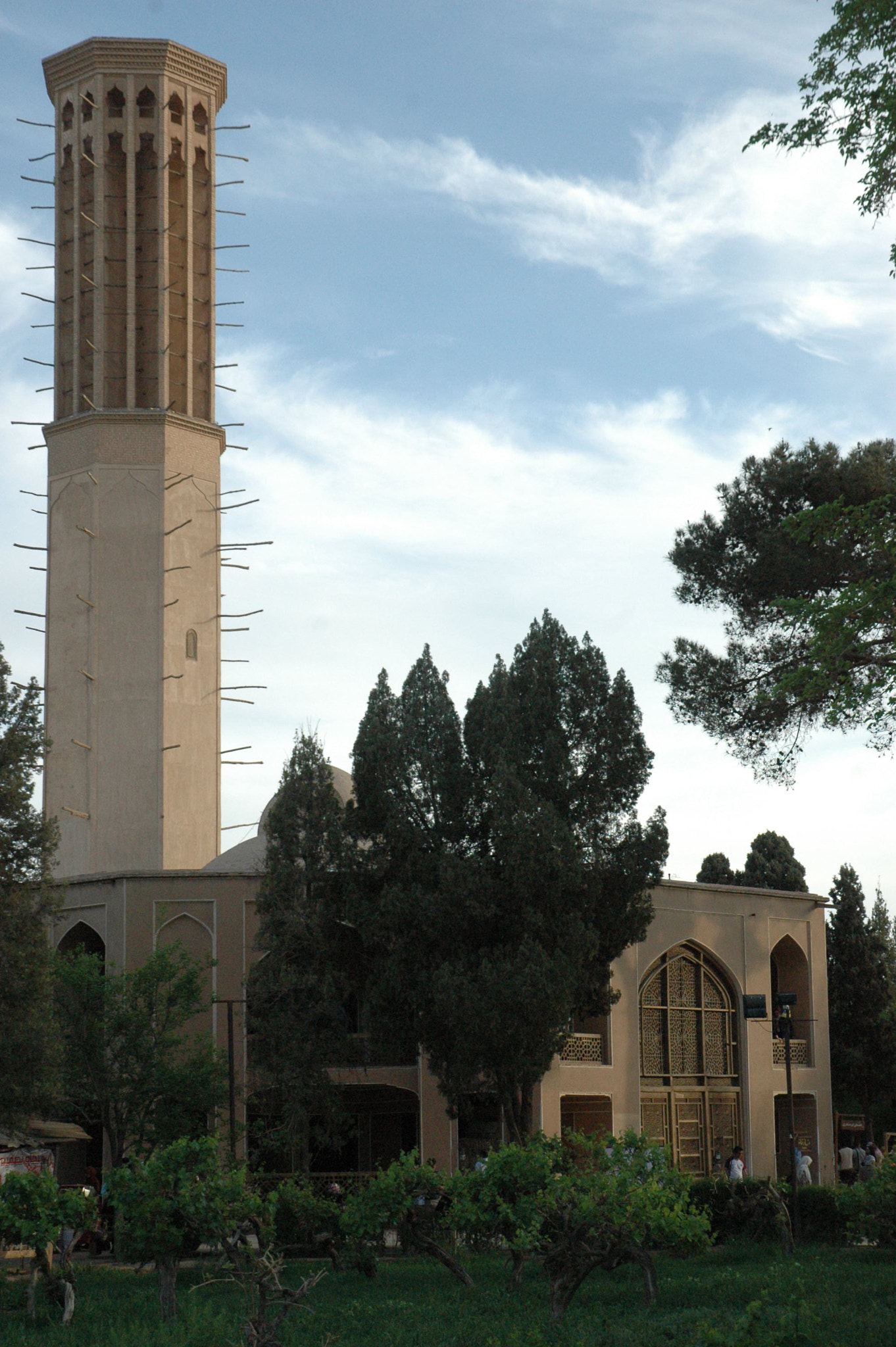 Nikon D70 sample photo. The world's largest wind turbine in yazd photography