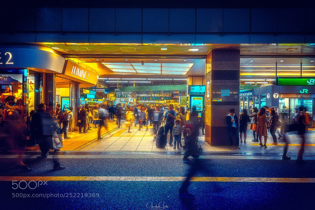 Canon EOS 5DS R sample photo. “shinjuku rush hour” ©2018 photography