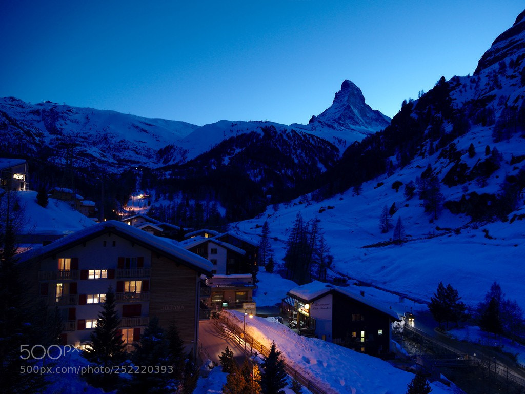 Panasonic Lumix DMC-GX8 sample photo. Matterhorn von zermatt am photography
