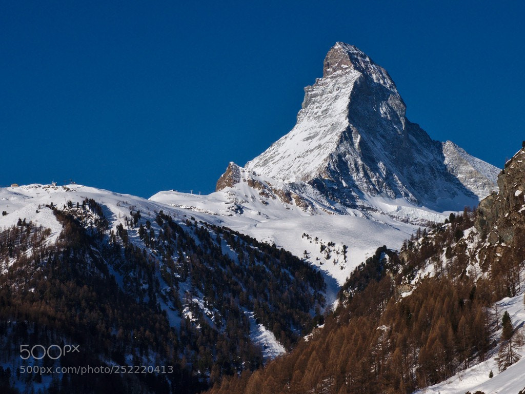 Panasonic Lumix DMC-GX8 sample photo. Matterhorn von zermatt photography