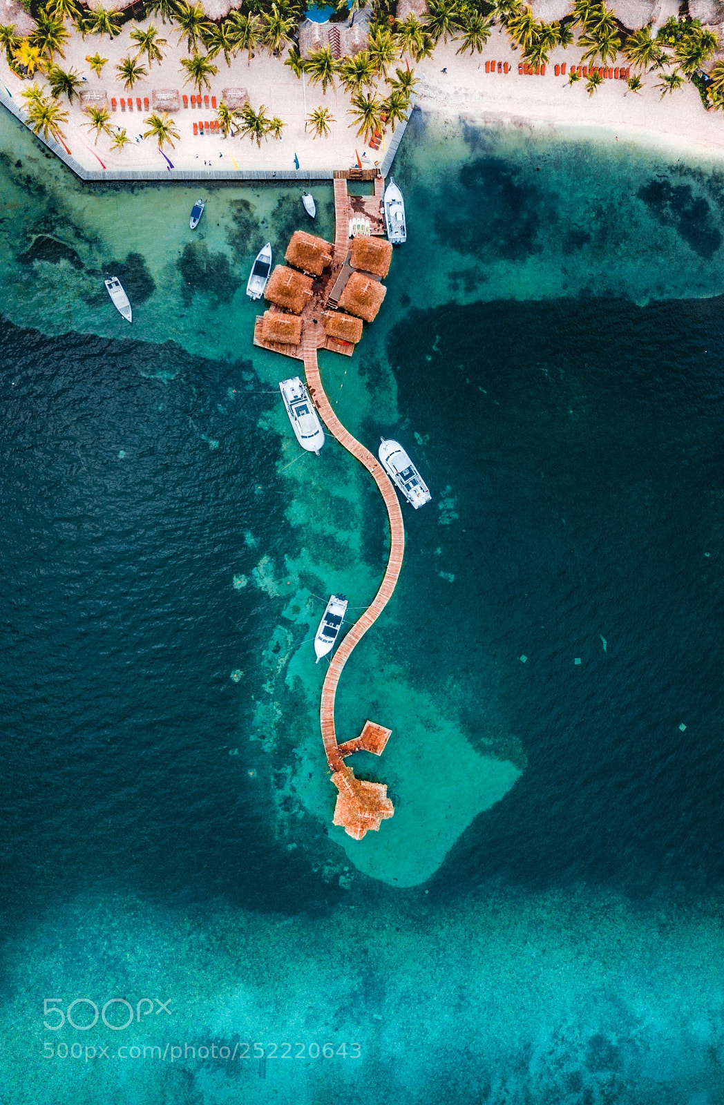 DJI FC220 sample photo. Belize is a paradise photography