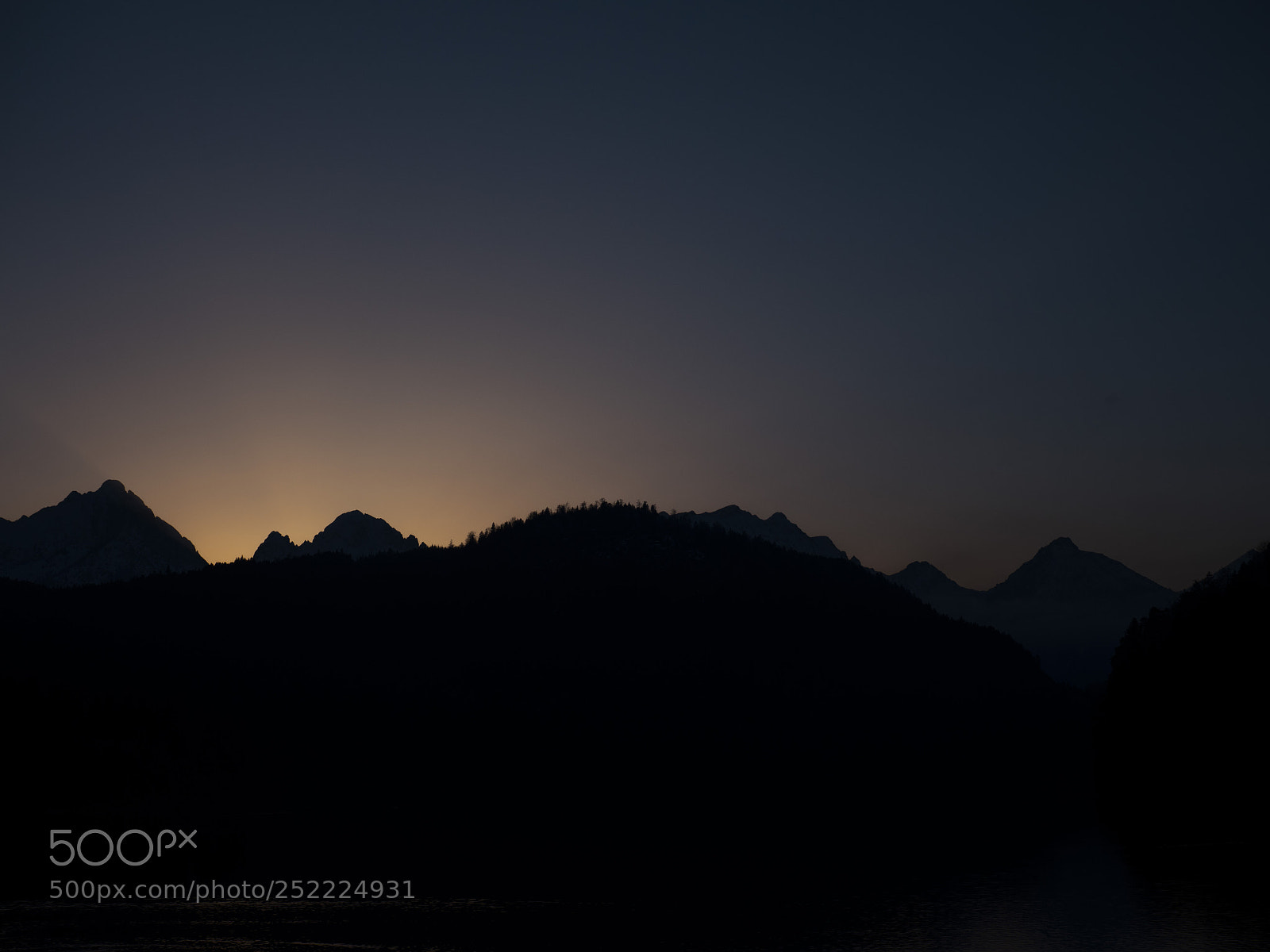 Panasonic Lumix DMC-GX8 sample photo. Sonnenuntergang in den bergen photography