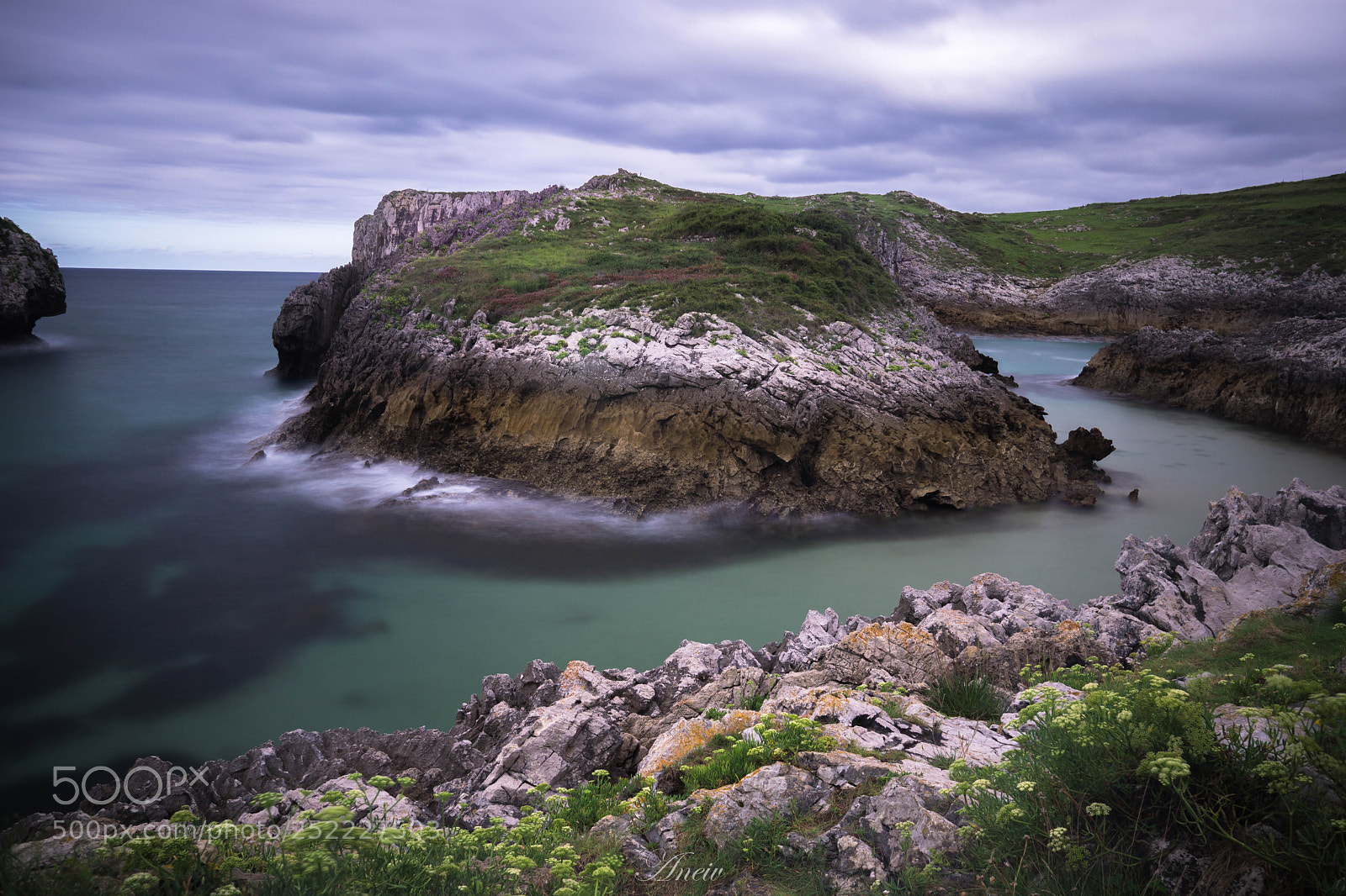 Sony a6000 sample photo. Playa de cue llanes photography
