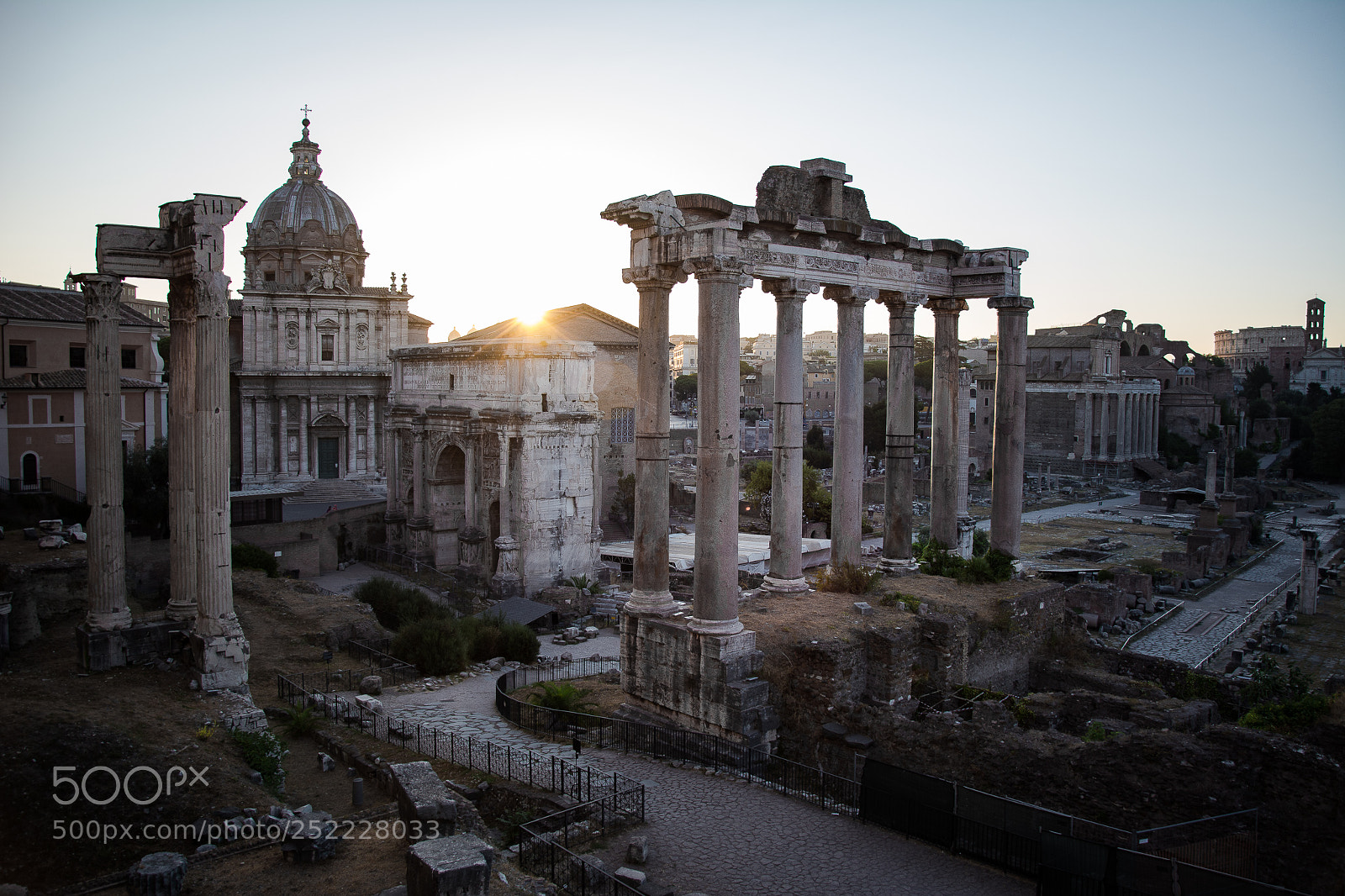 Nikon D5200 sample photo. Rome sunrise photography