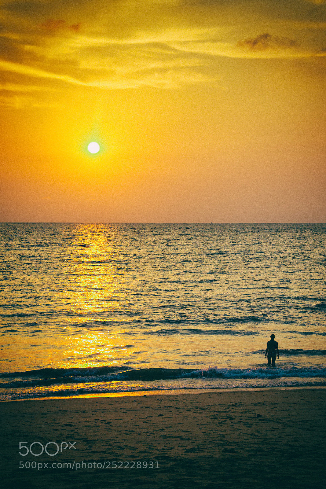 Nikon D800 sample photo. Sunset over khao lak photography