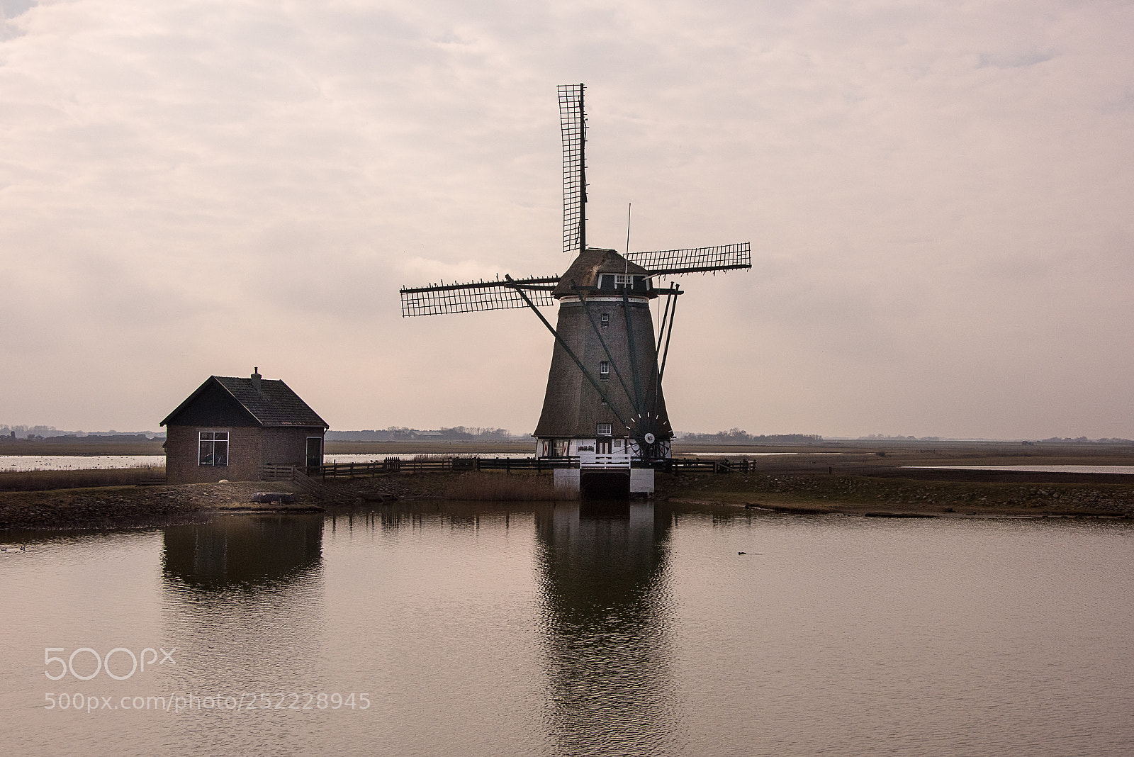 Nikon D810 sample photo. Windmill het norden, texel photography