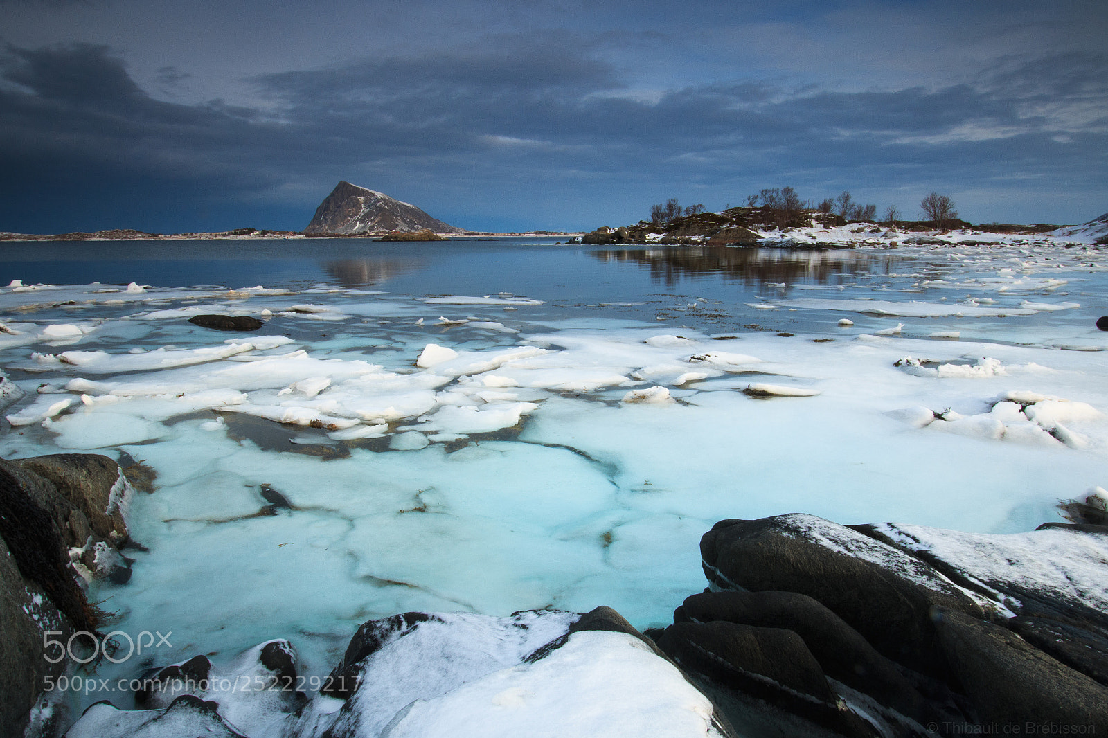 Canon EOS 70D sample photo. Iced lagoon photography