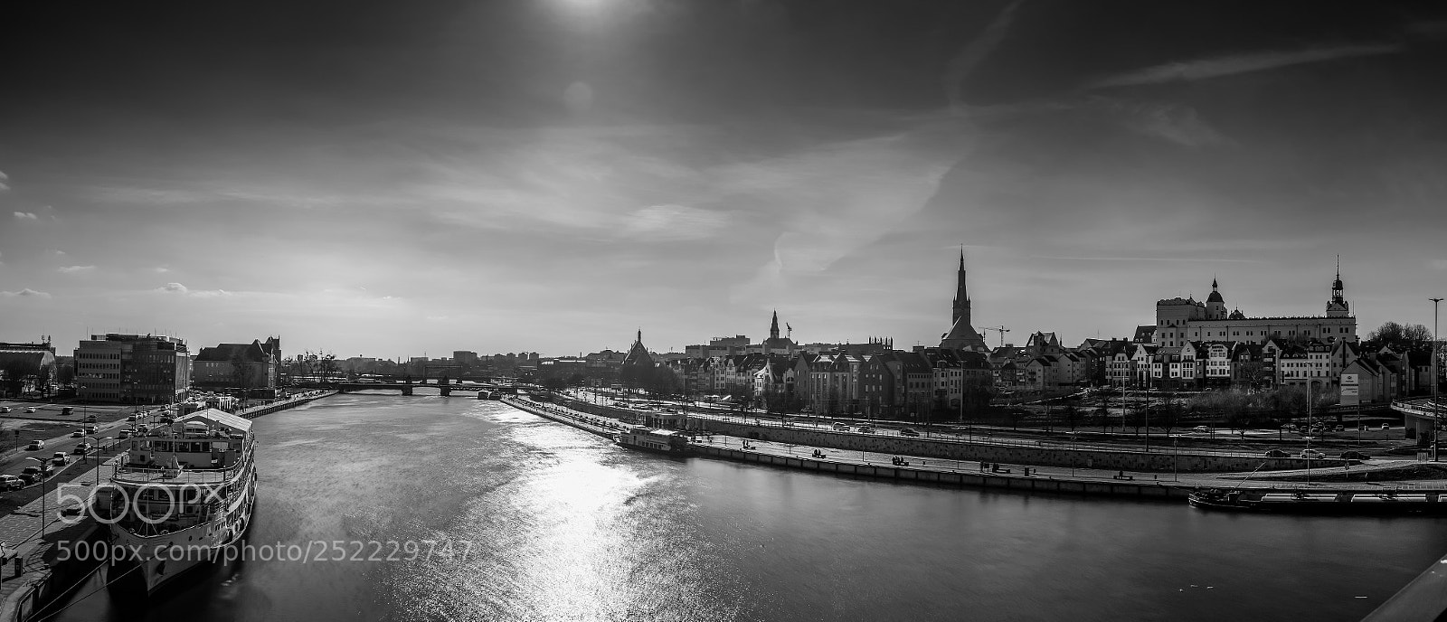 Fujifilm X100F sample photo. Szczecin cityscape photography