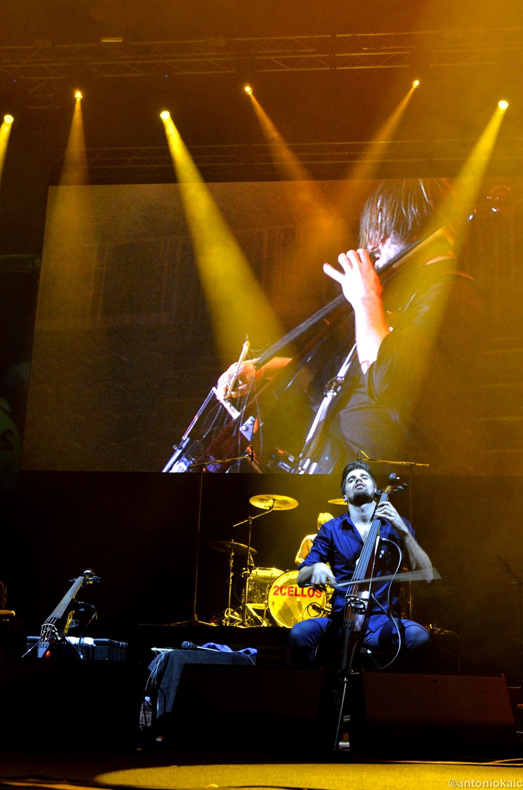 Nikon D7000 sample photo. 2cellos live photography