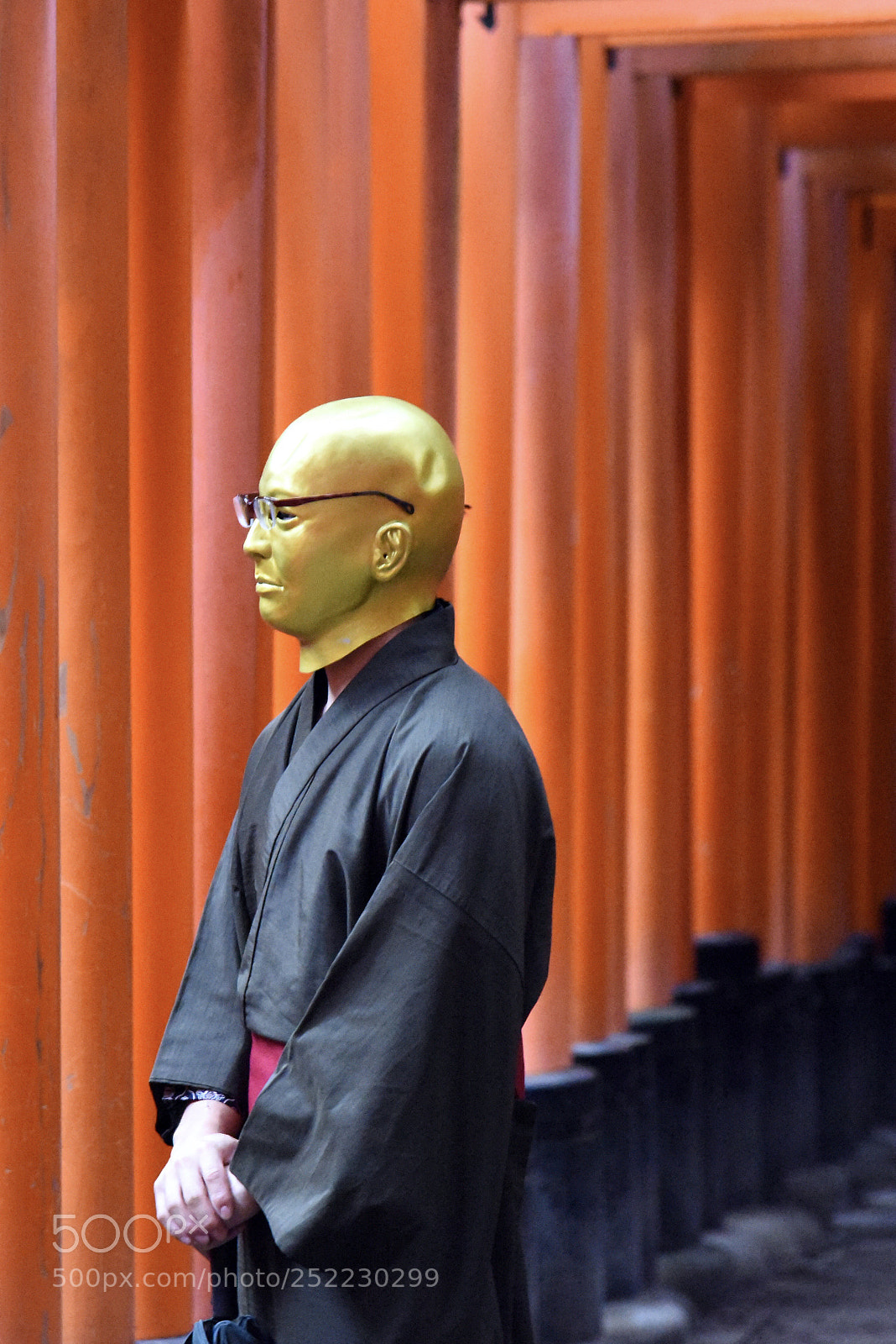 Nikon D810 sample photo. Last man in kyoto  photography