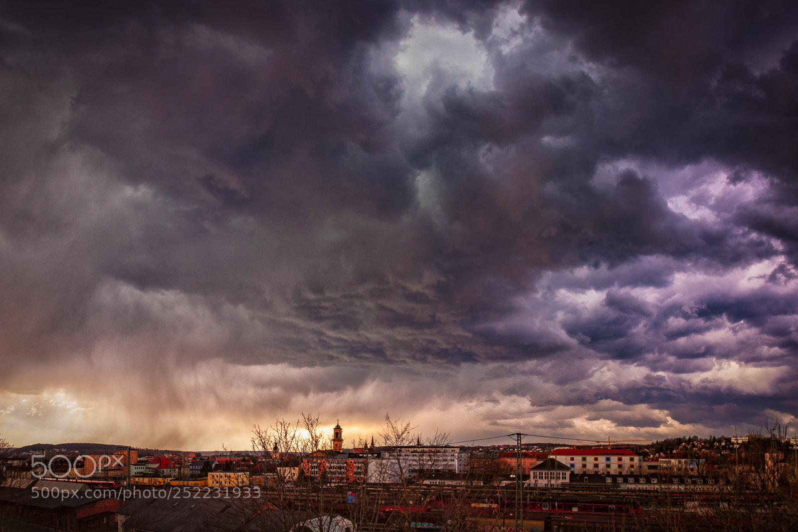 Canon EOS 80D sample photo. First thunderstorm photography