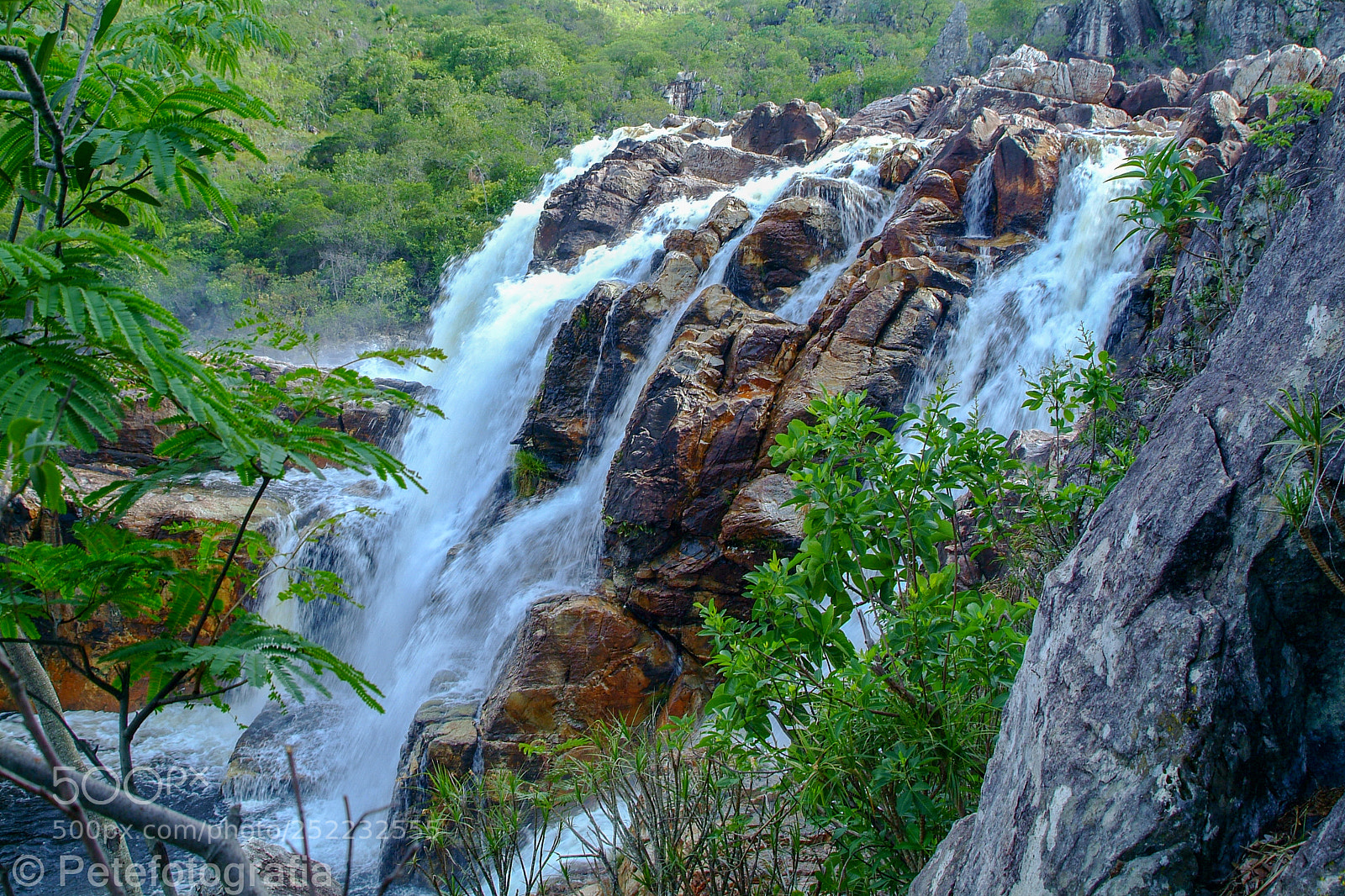 Fujifilm FinePix S3 Pro sample photo. Cariocas waterfall photography