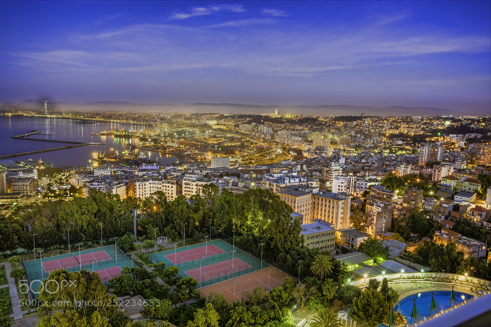 Nikon D7200 sample photo. Algeria city night view photography