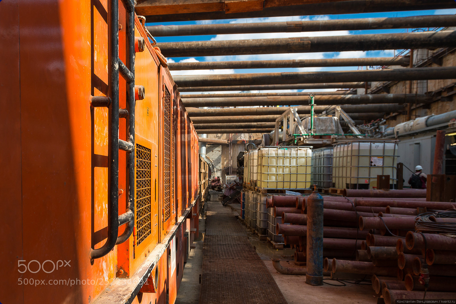 Nikon D800 sample photo. Metro construction site photography