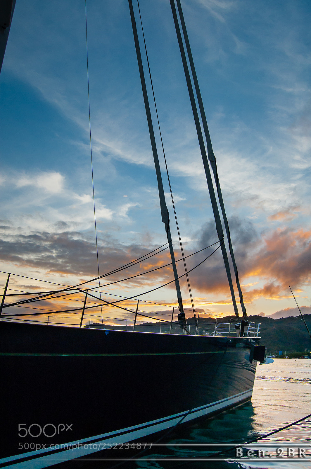Nikon D40 sample photo. Sunset par dela l' photography