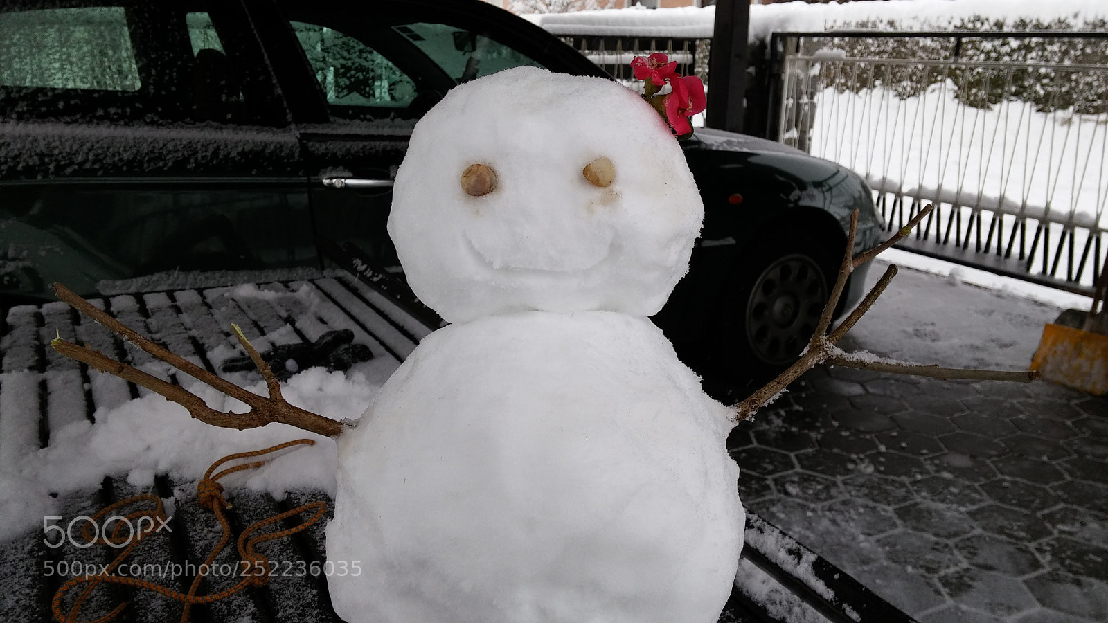 LG G3 sample photo. Snowgirl. photography