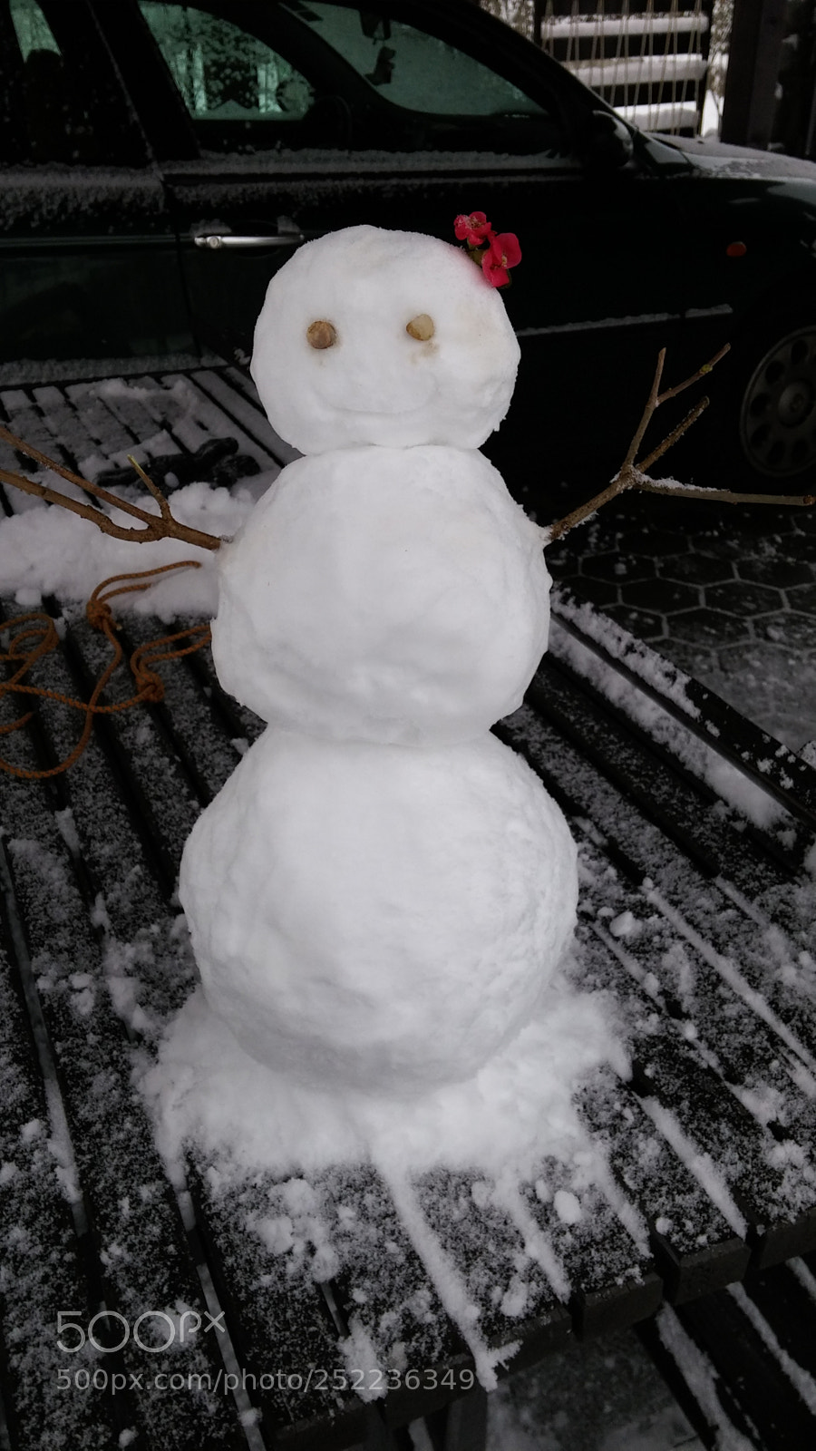 LG G3 sample photo. Snowgirl. photography