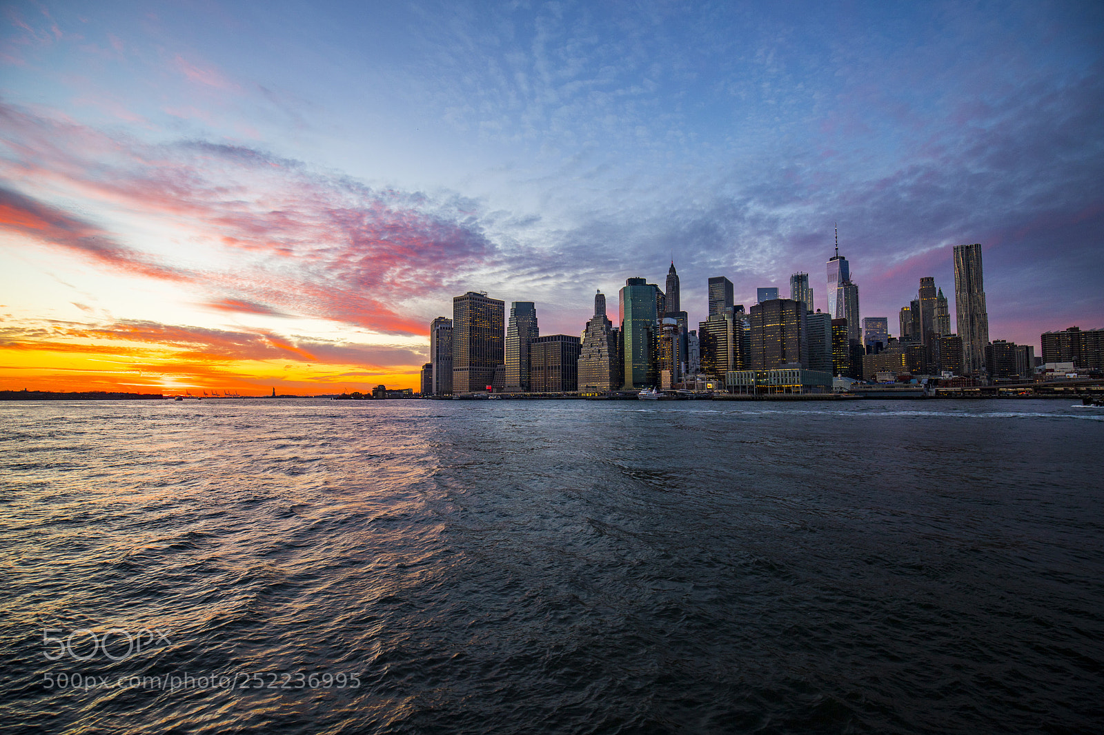 Canon EOS 6D Mark II sample photo. A colorful manhattan sunset photography