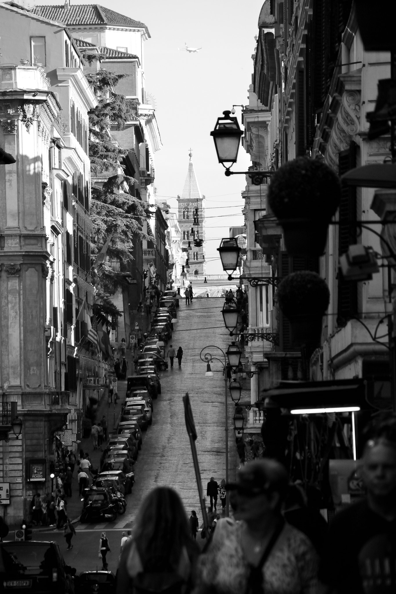 Nikon D3100 + Sigma 18-200mm F3.5-6.3 II DC OS HSM sample photo. From piazza spagna photography
