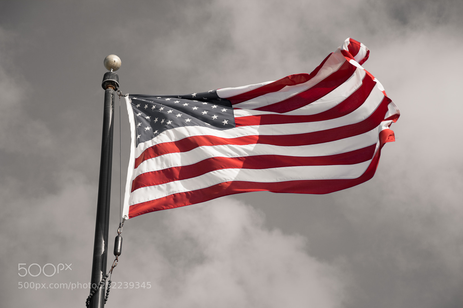 Nikon D5200 sample photo. Flag photography
