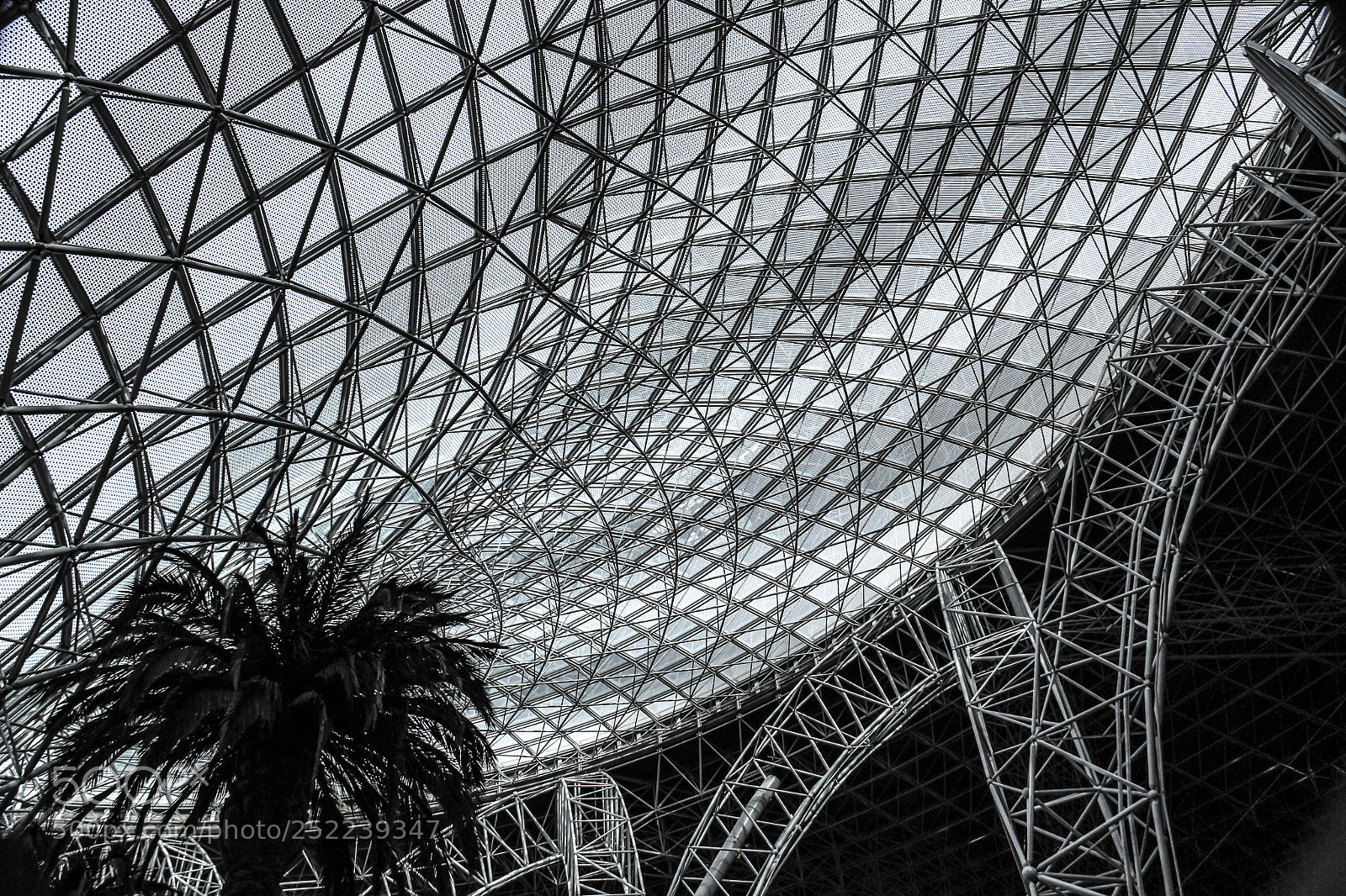 Canon EOS 60D sample photo. Steel frame structures photography