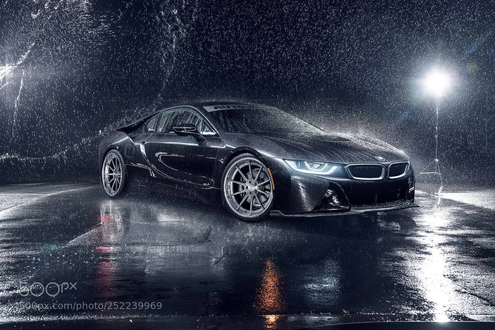 Sony a7R II sample photo. Bmw i8 auto vault photography