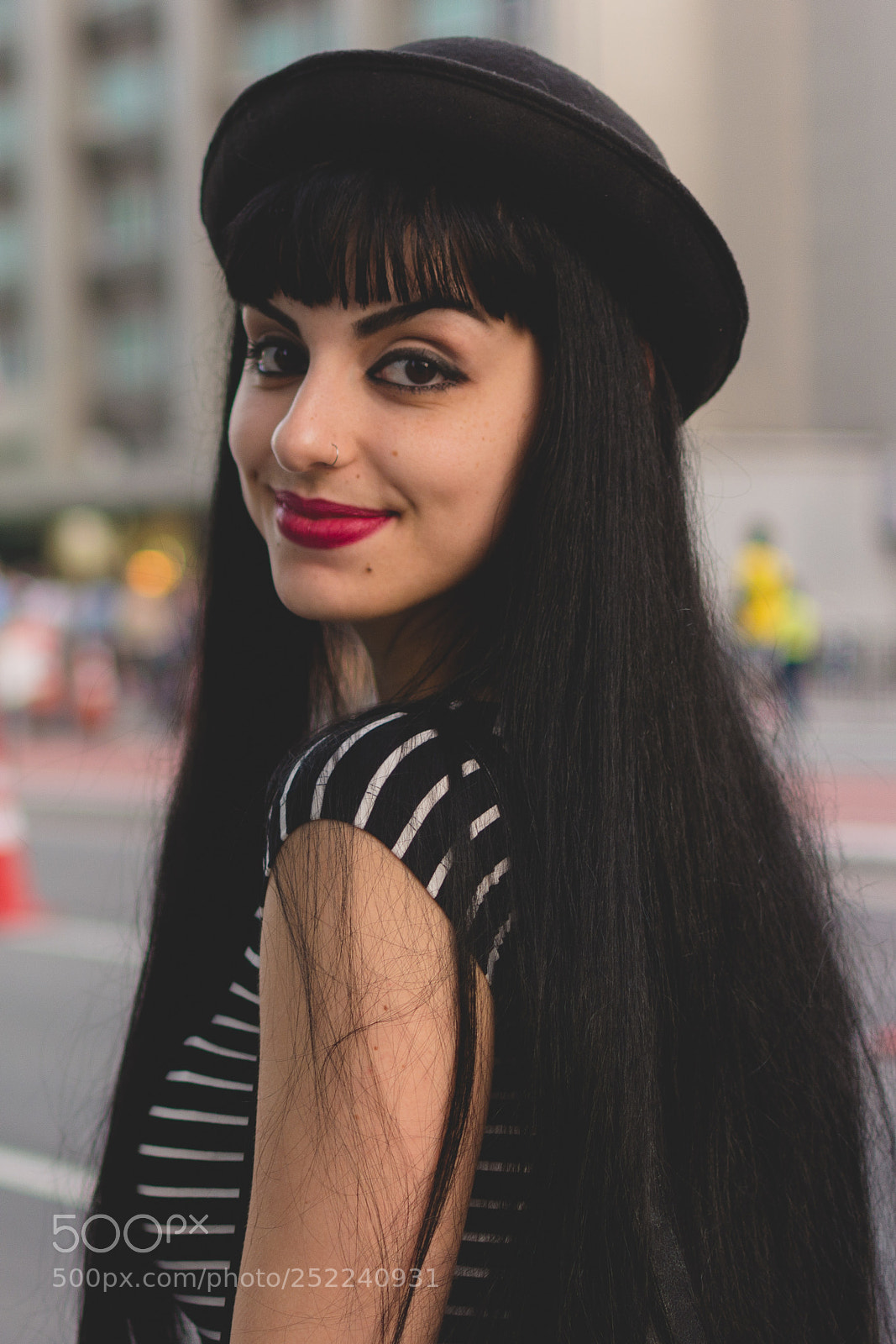 Nikon D5200 sample photo. Girl with hat and photography