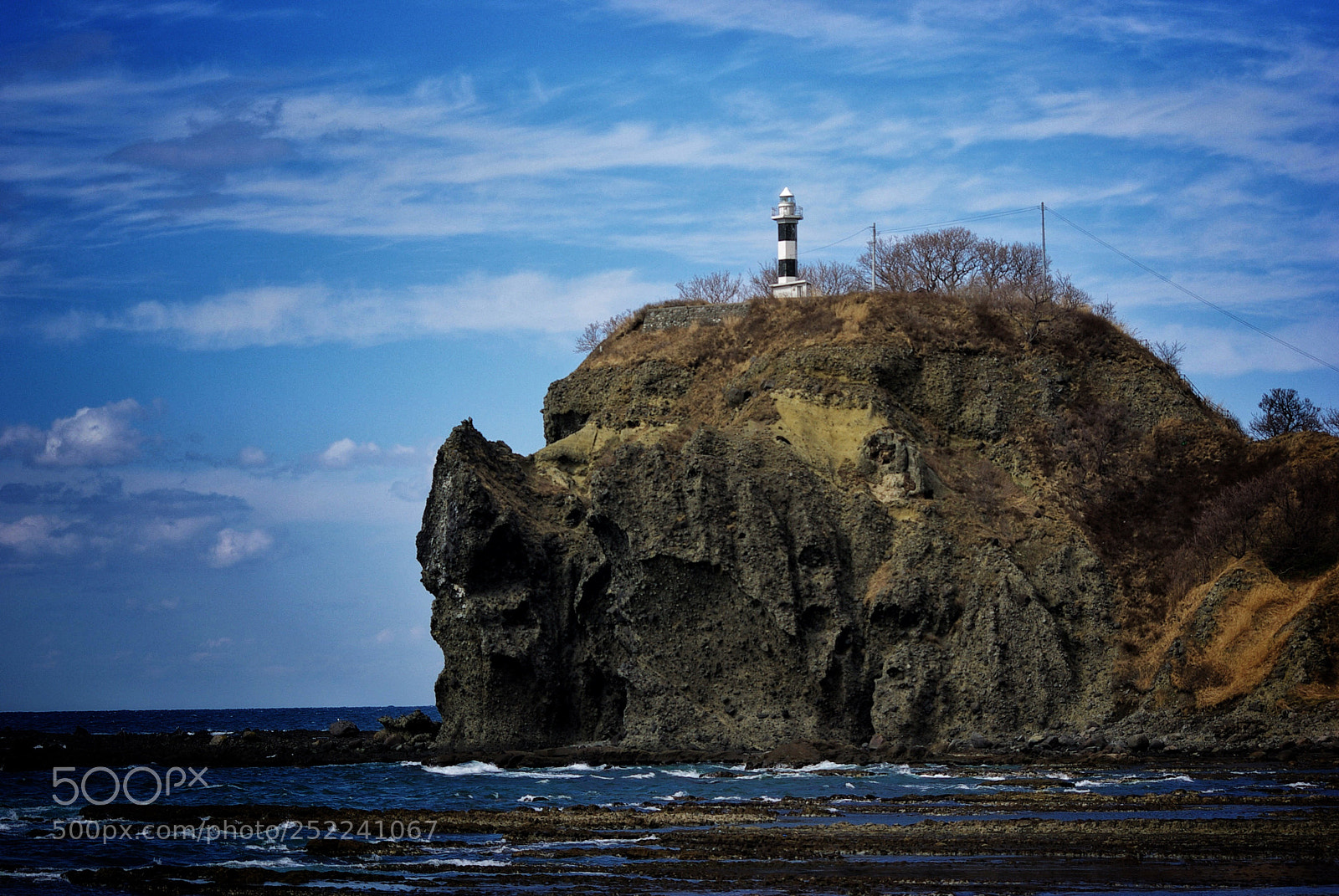 Pentax K10D sample photo. Honme cape lighthouse  photography