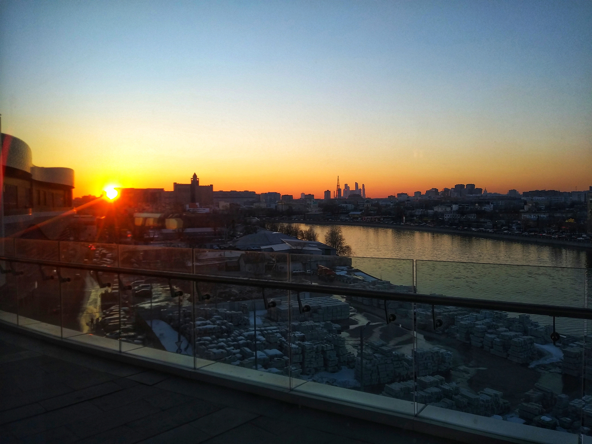 LG Q6 sample photo. Sunset photography