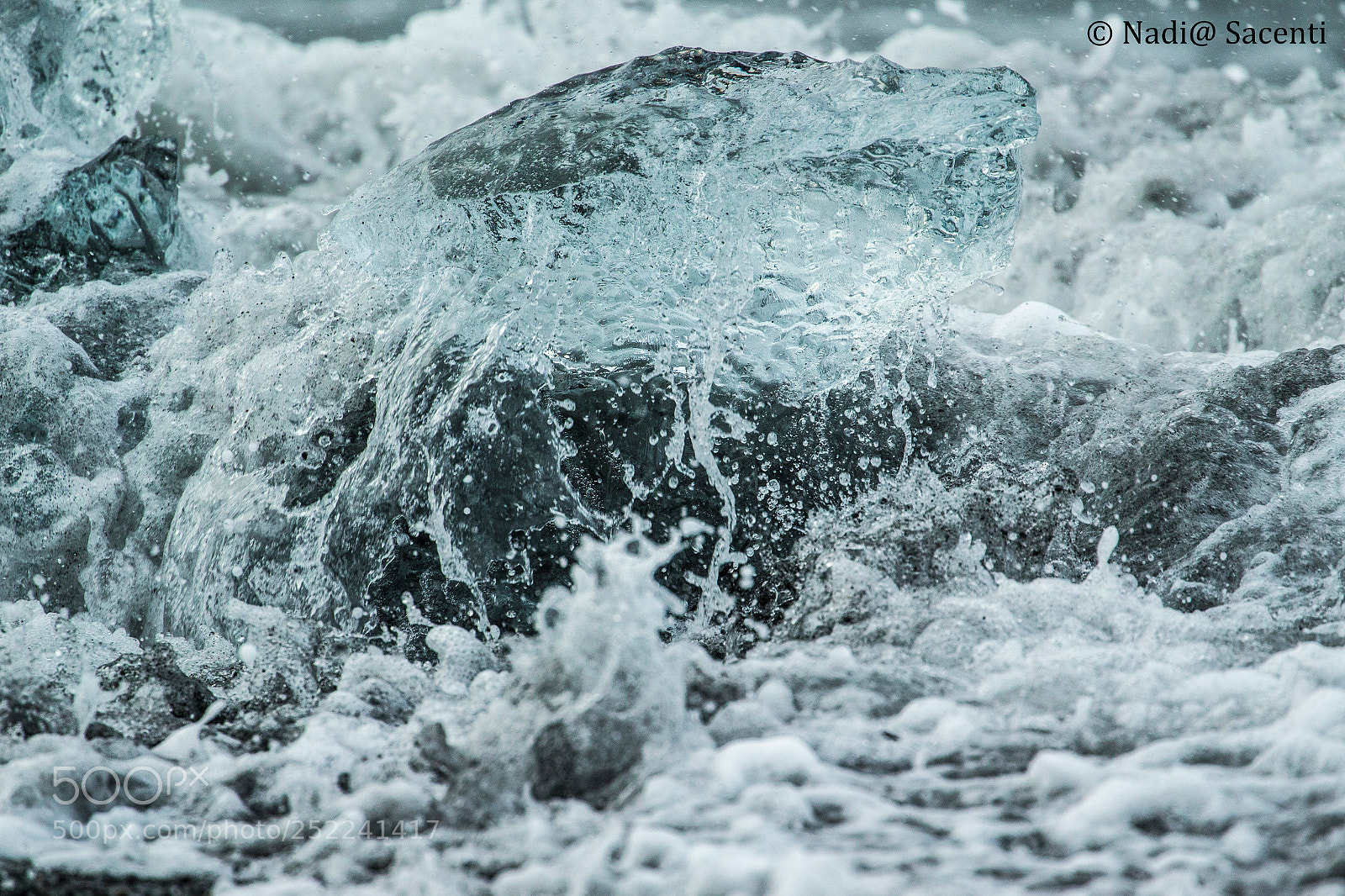 Canon EOS-1D X sample photo. Ice and water photography