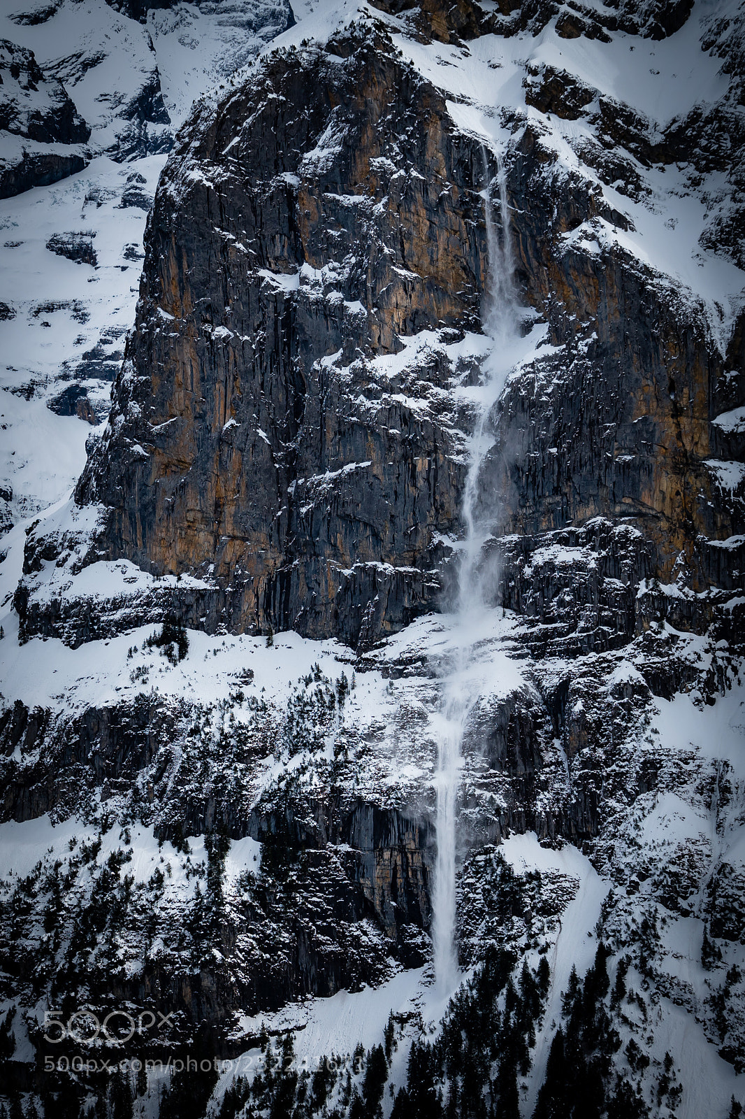 Nikon D5600 sample photo. Small avalanche photography