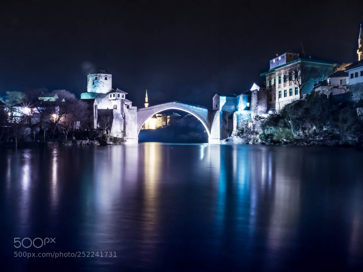 Olympus OM-D E-M5 II sample photo. Stari most old bridge photography