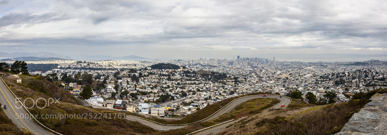 Canon EOS 5D Mark II sample photo. San francisco panorama photography