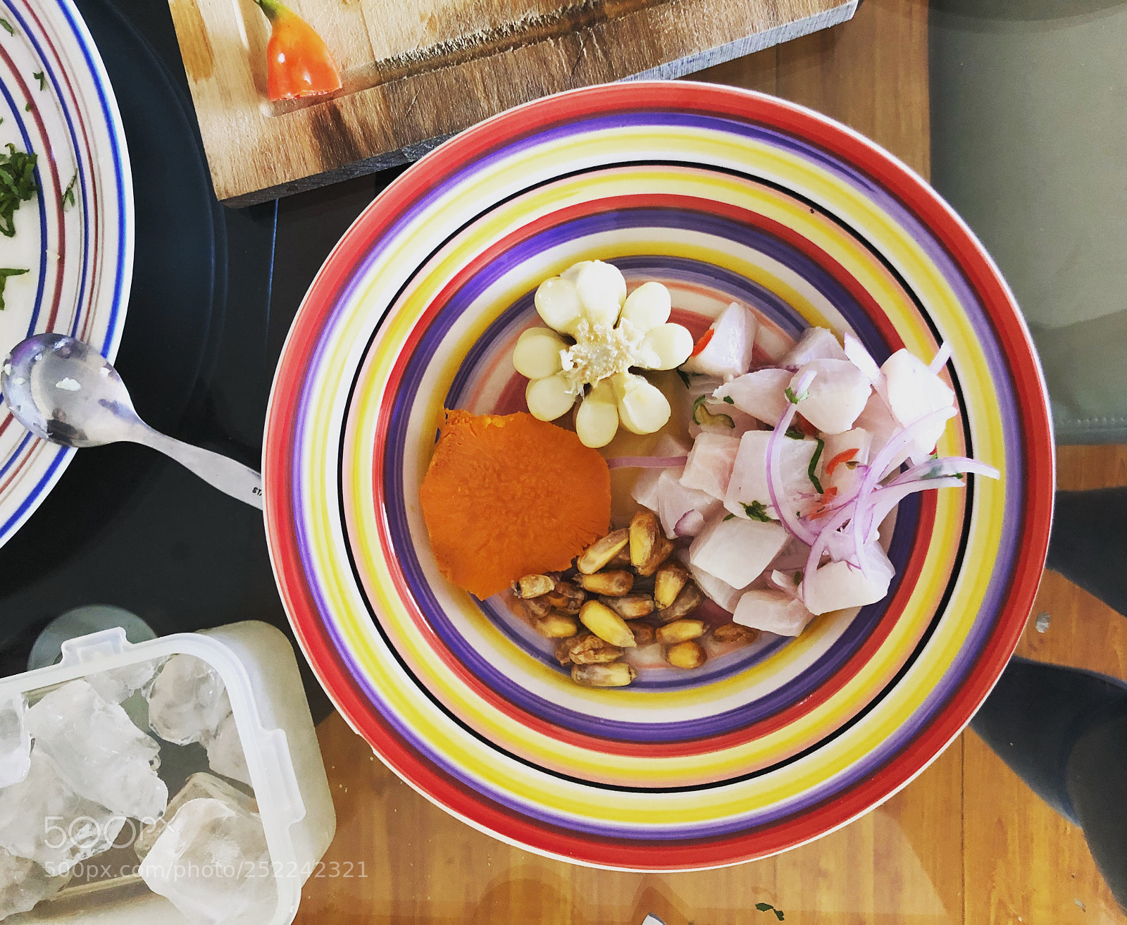 Apple iPhone 8 sample photo. Ceviche peruano photography
