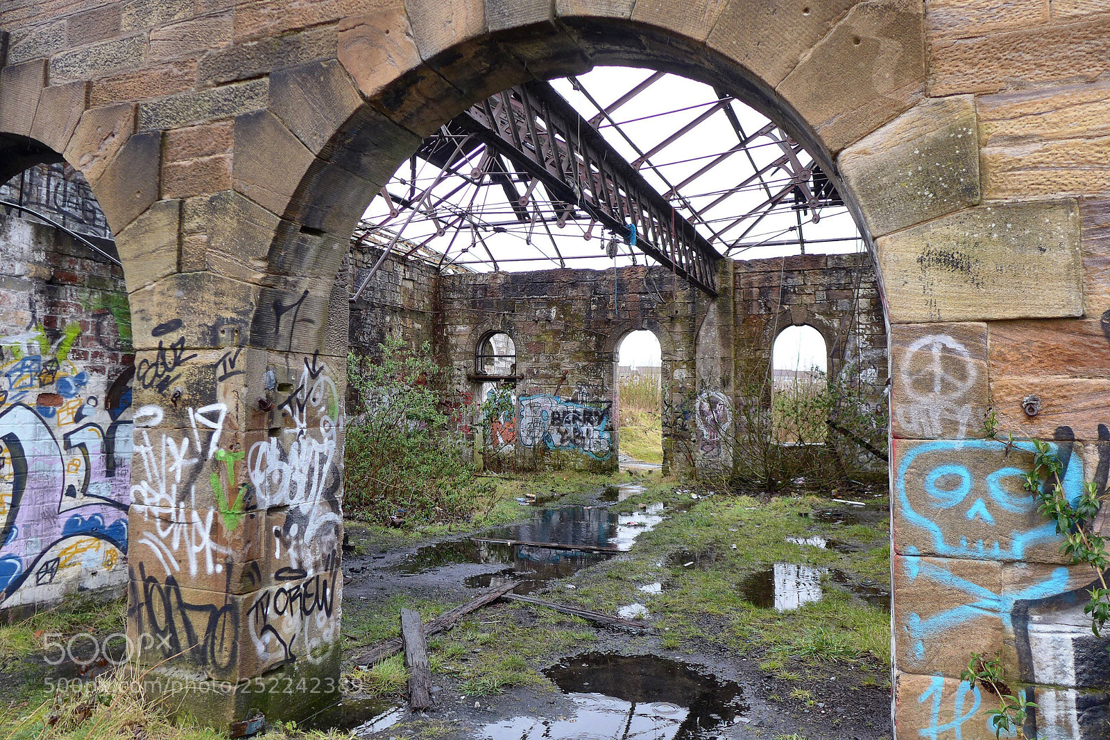 Panasonic Lumix DMC-LX7 sample photo. The pump house photography