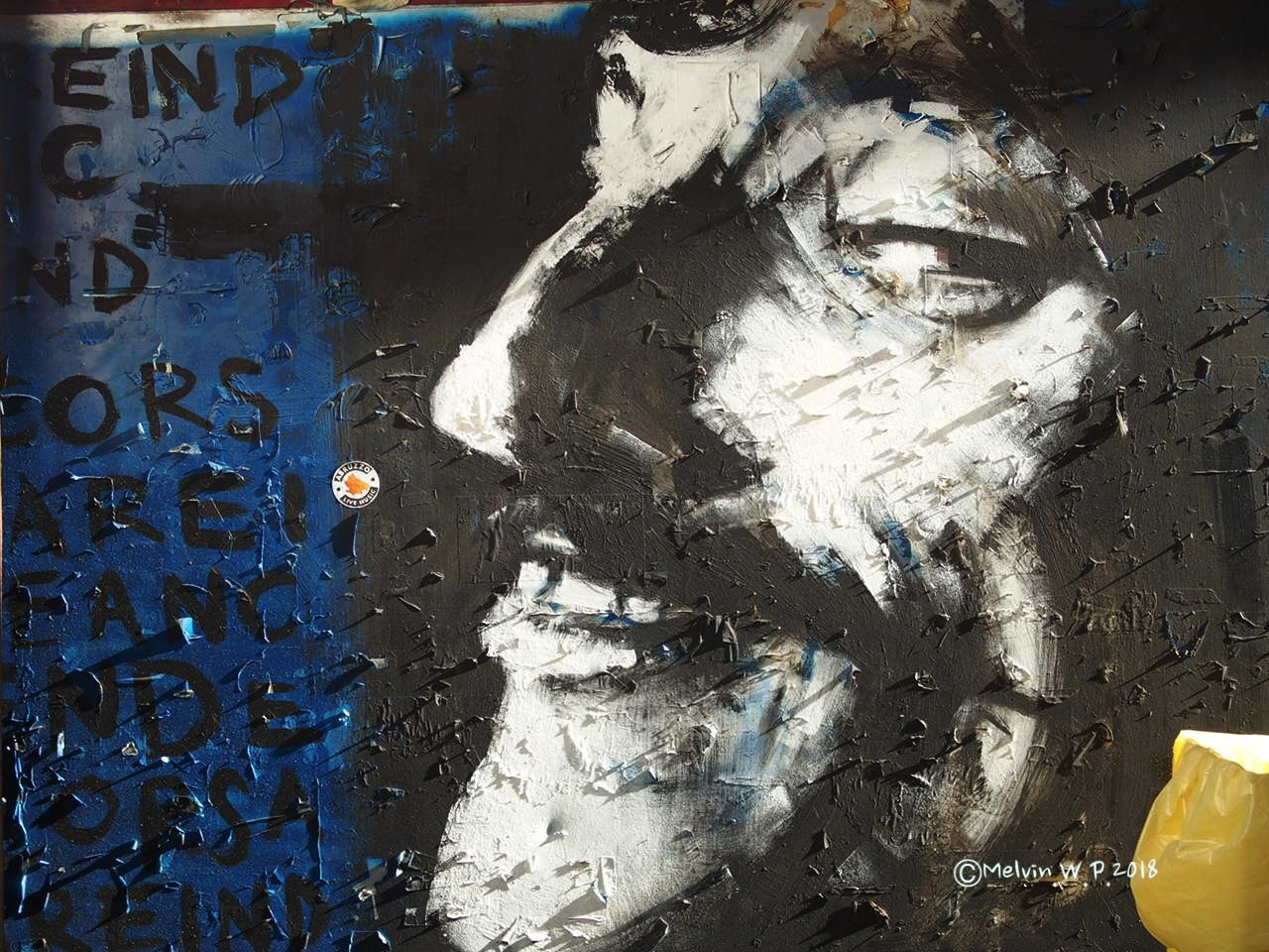 Olympus STYLUS1 sample photo. Street art  photography