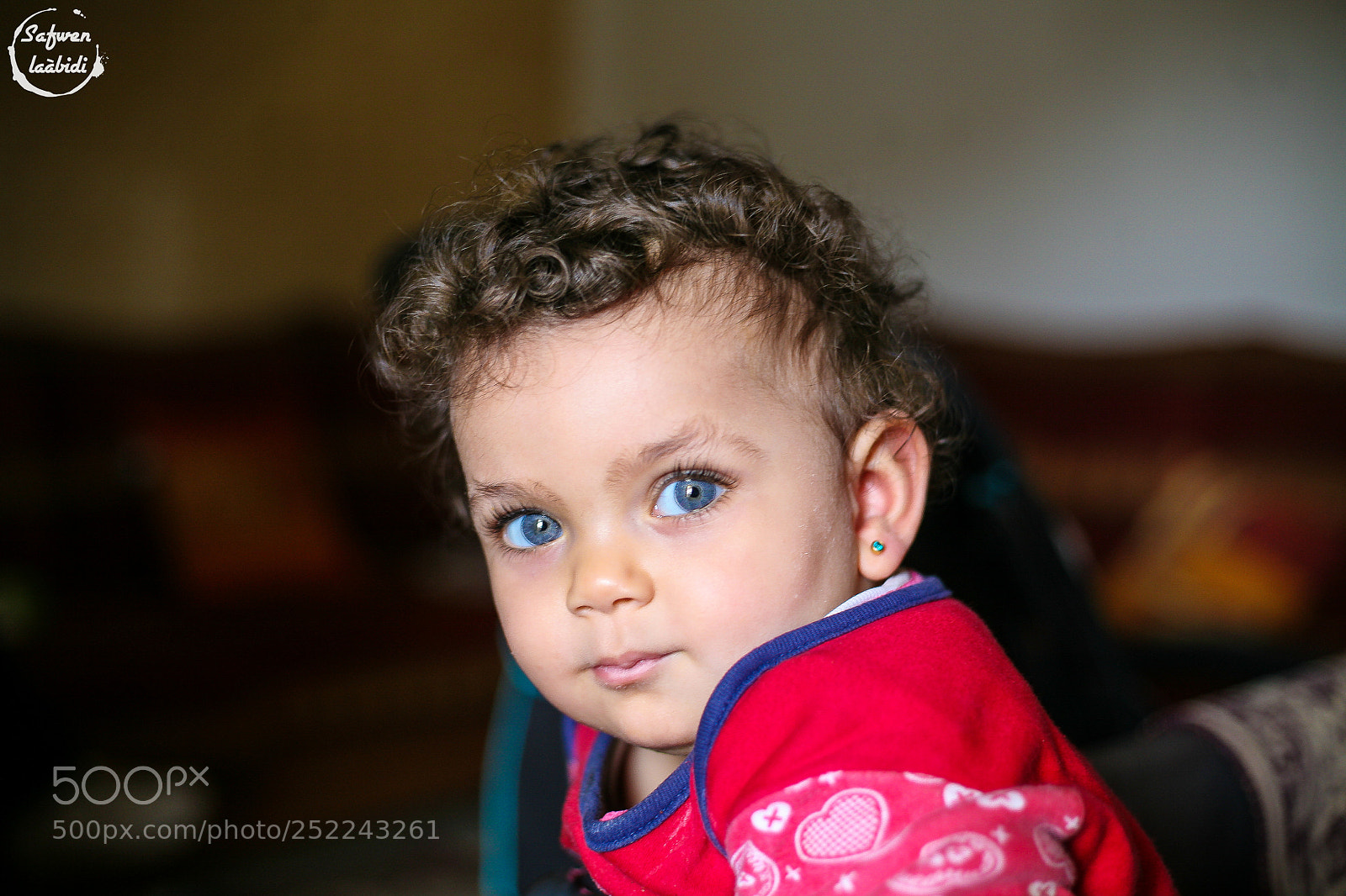 Canon EOS 5D sample photo. Baby blue photography
