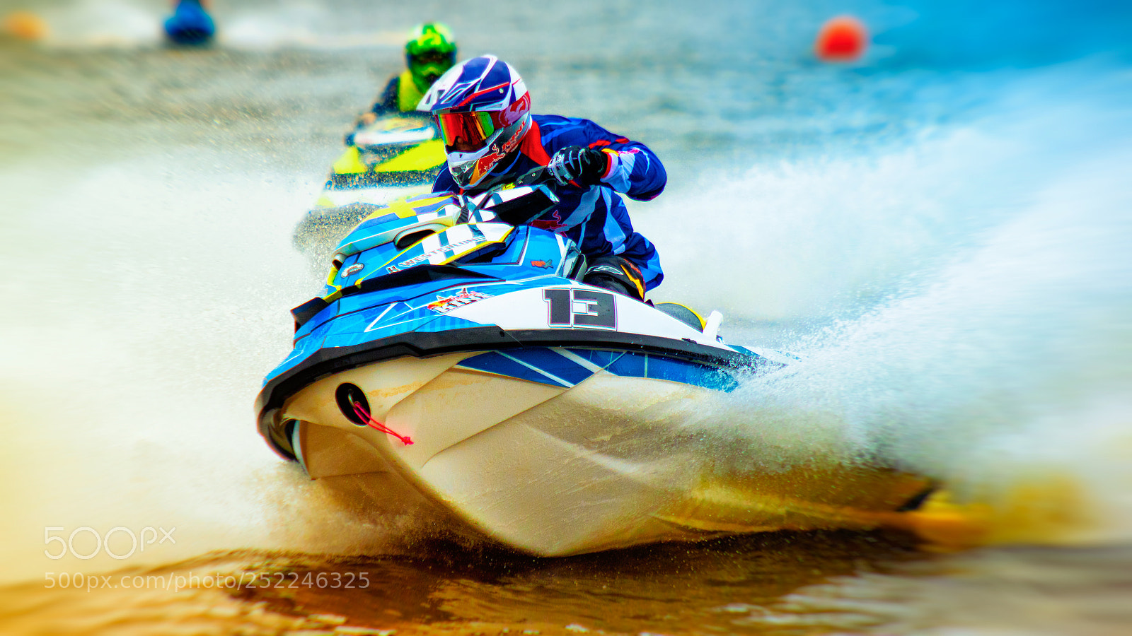 Canon EOS 80D sample photo. Jetski race photography