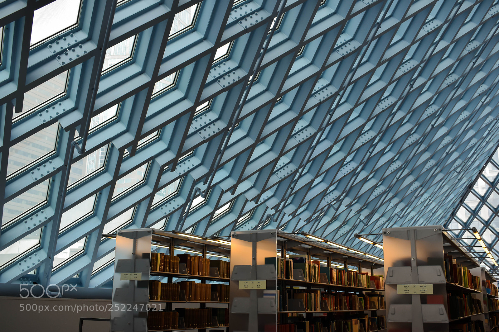 Nikon D5600 sample photo. Seattle public library photography