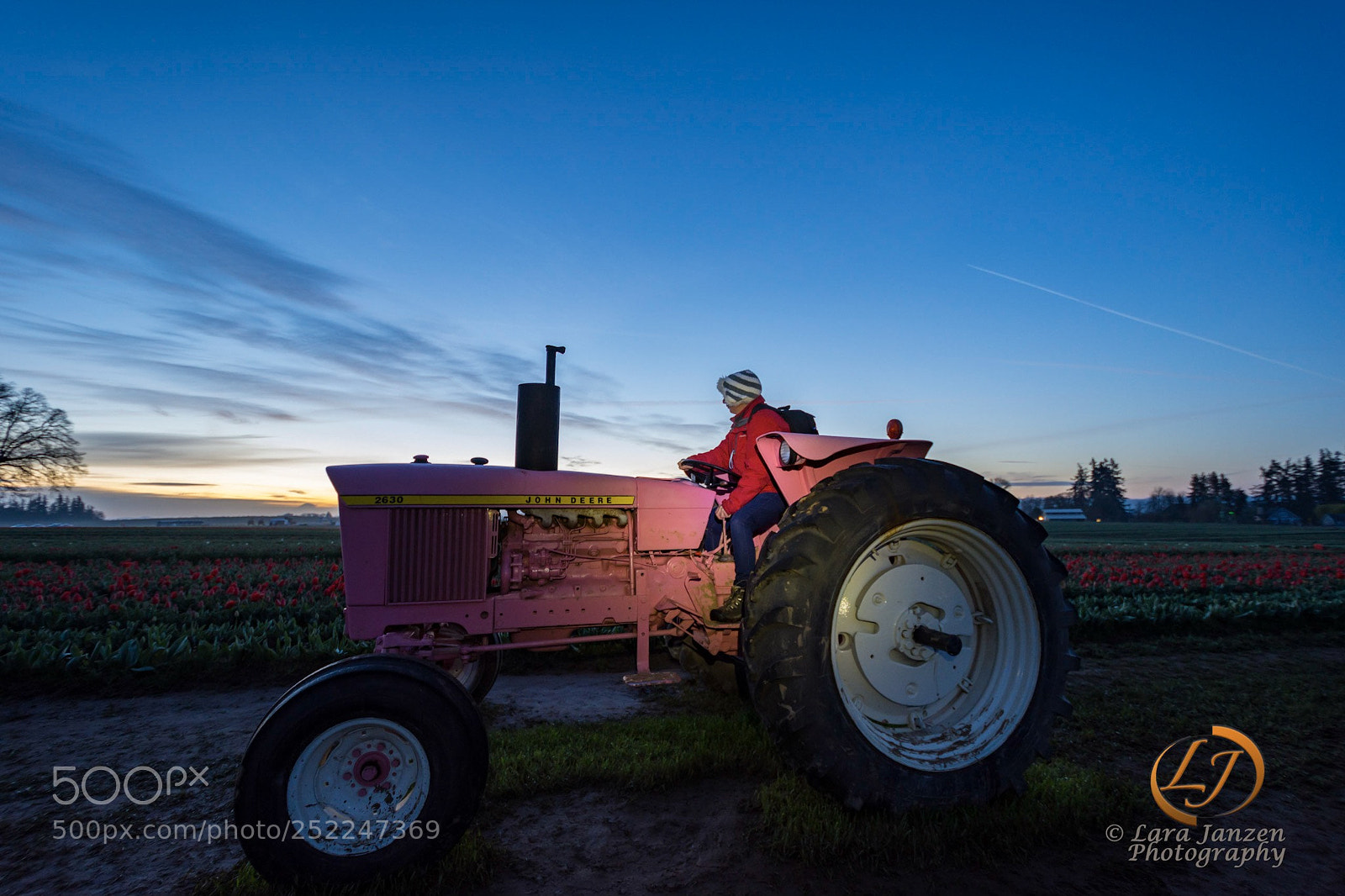 Nikon D7200 sample photo. A pink tractor at photography
