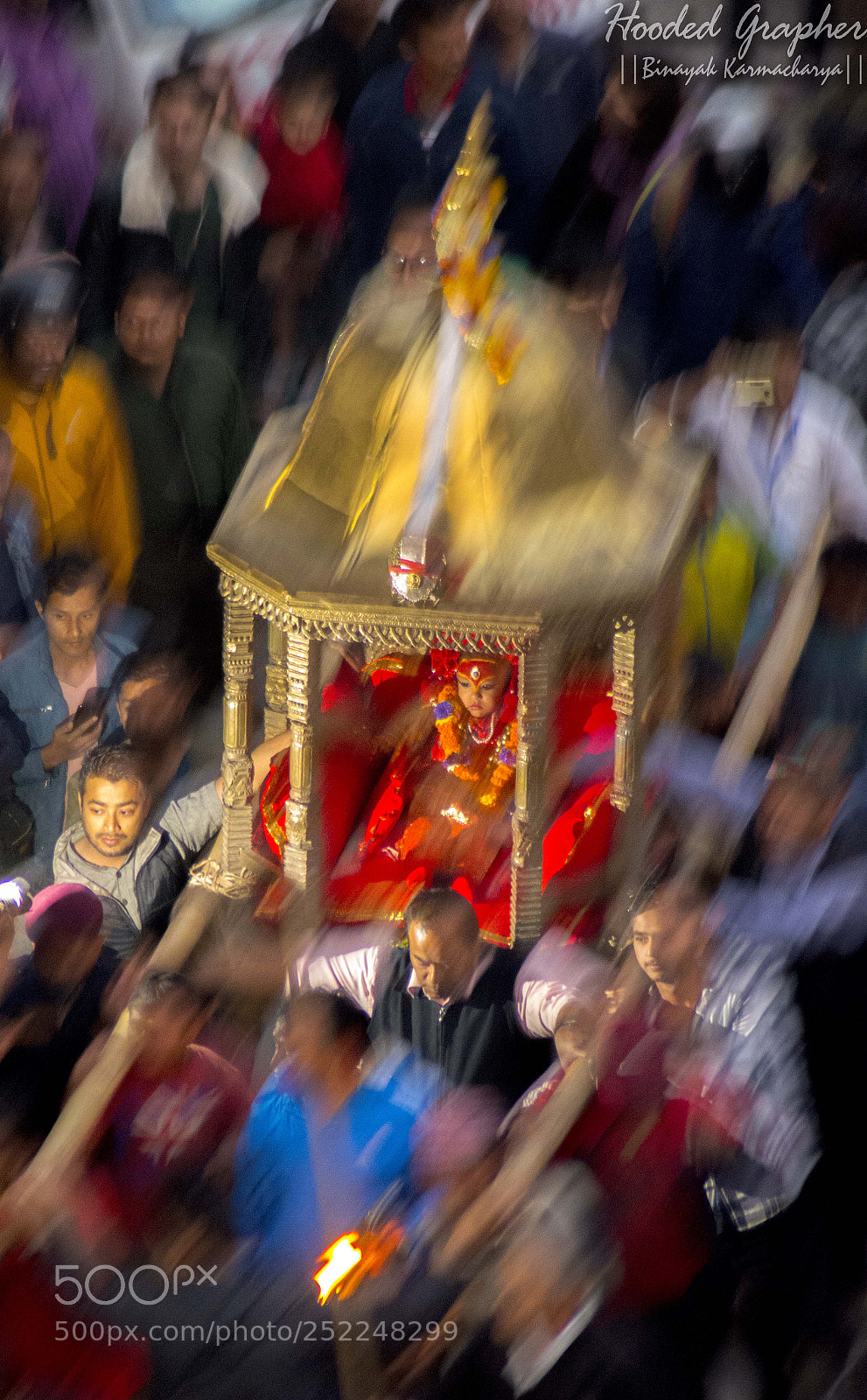 Nikon D7100 sample photo. Goddess kumari inside her photography