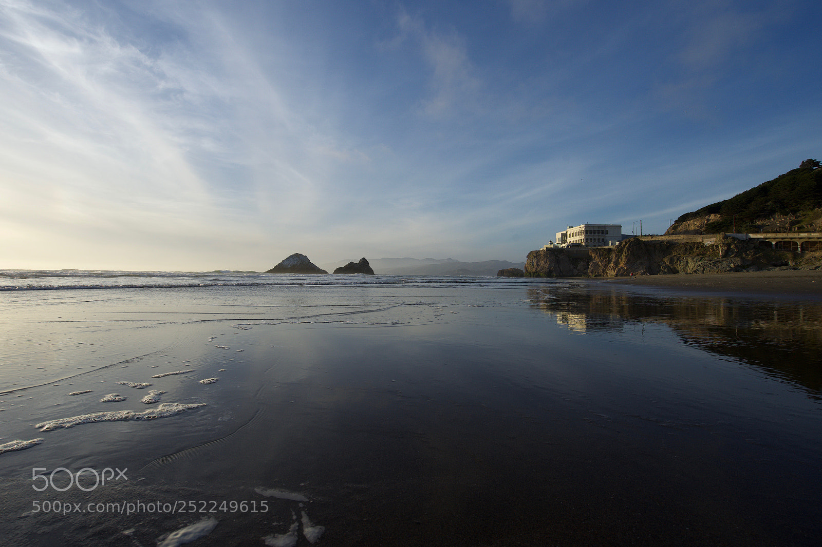 Sony a7 sample photo. Reflections at the cliff photography