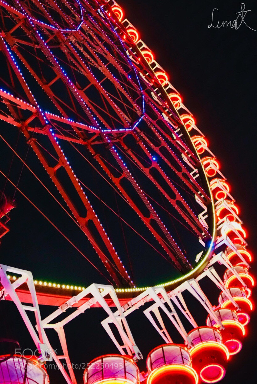 Sony a7R II sample photo. Ferris wheel photography