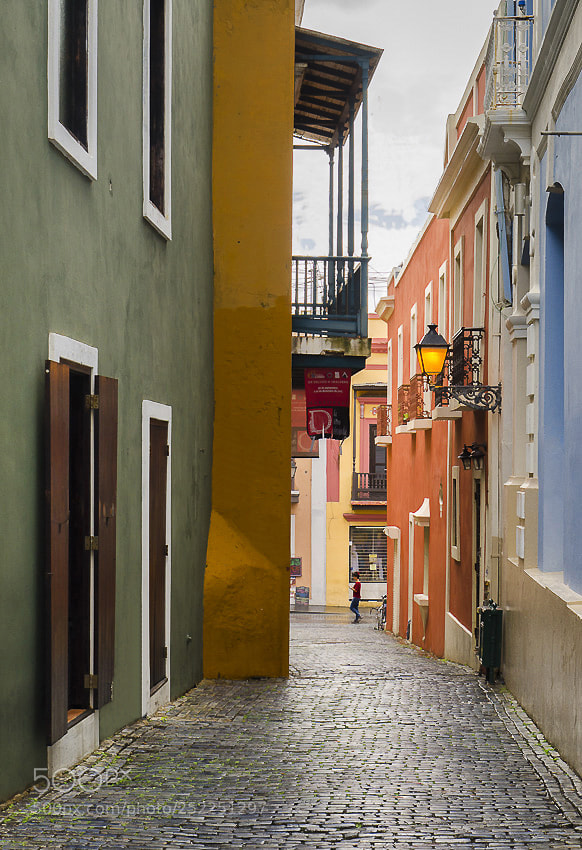 Nikon D7000 sample photo. Callejon viejo san juan 2 photography