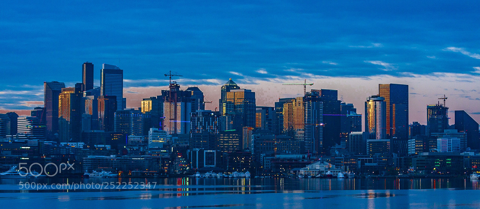Canon EOS 40D sample photo. Seattle rising  photography