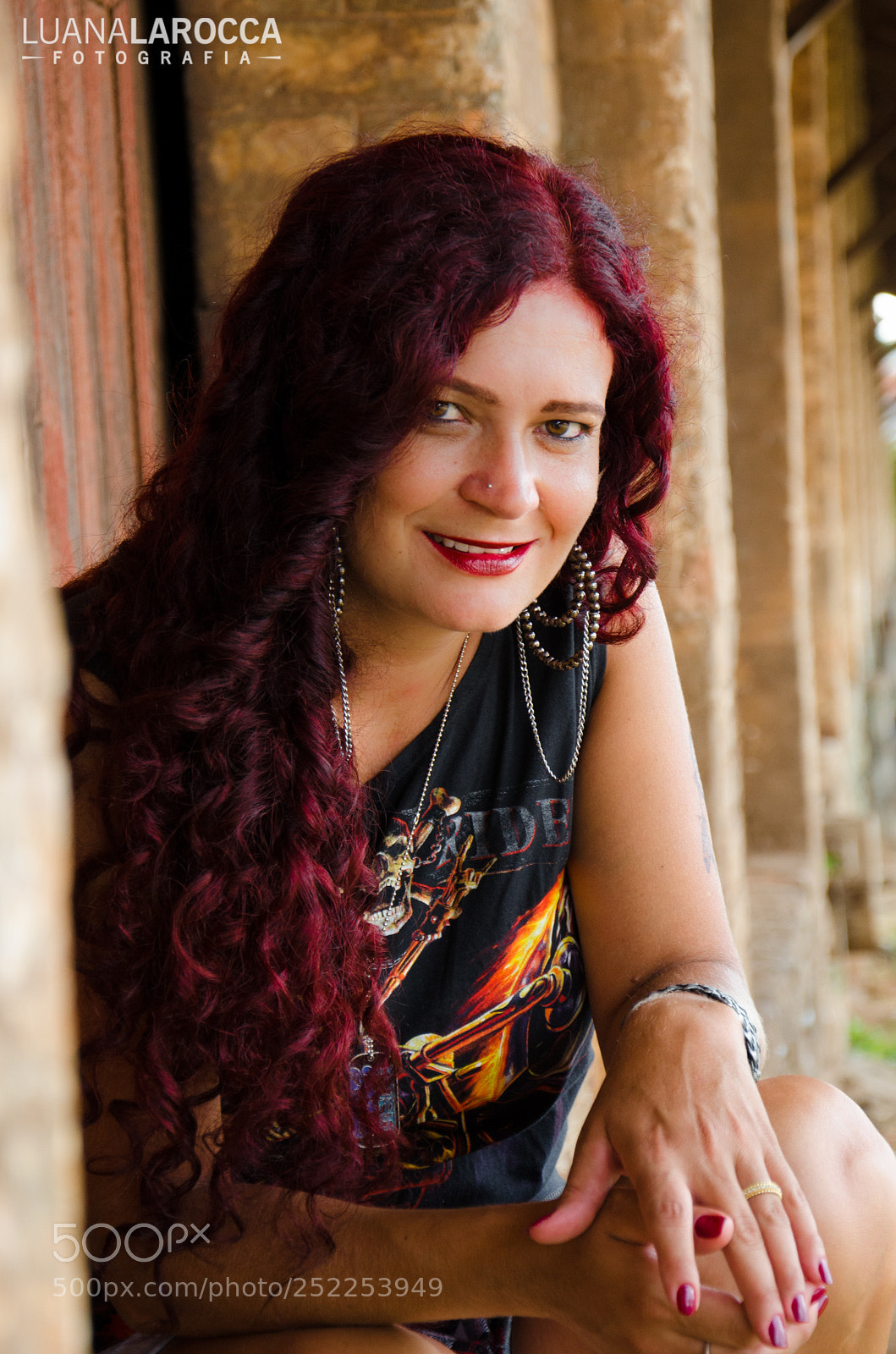 Nikon D7000 sample photo. Redheaded beauty photography
